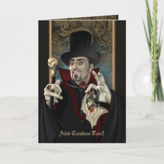 Traditional Vampire Greetings & Notecards