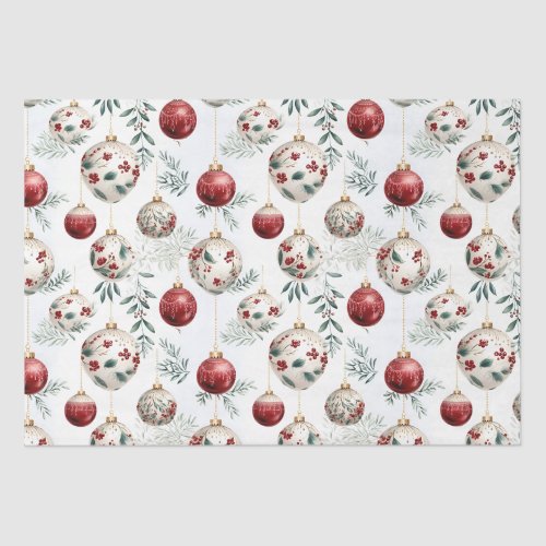 Traditional Vintage Christmas Decoupage Tissue Paper