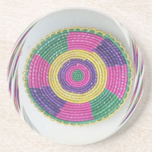 Traditional Woven Plate whirl Coaster