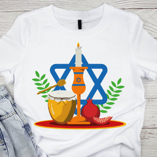 Traditional Yom Kippur Elements  T-Shirt