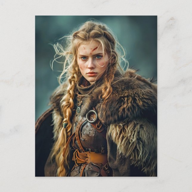 Traditionally dressed Viking women Postcard (Front)