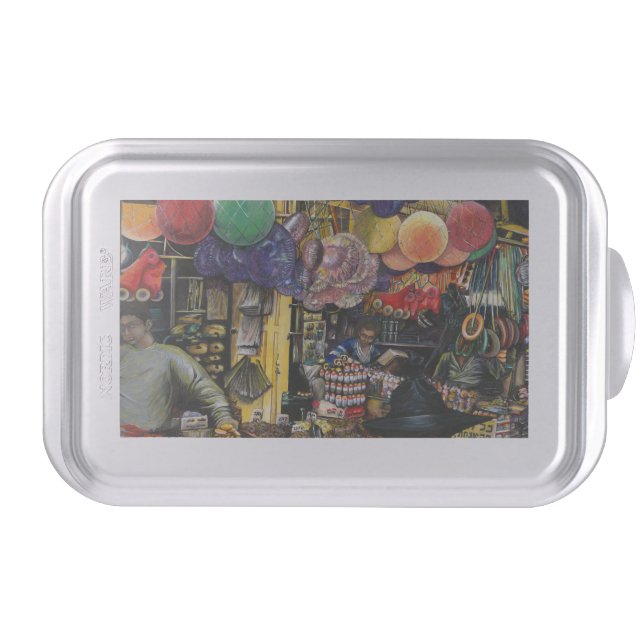 Traditions of Ancient Commerce, Jerusalem Cake Pan (Front)