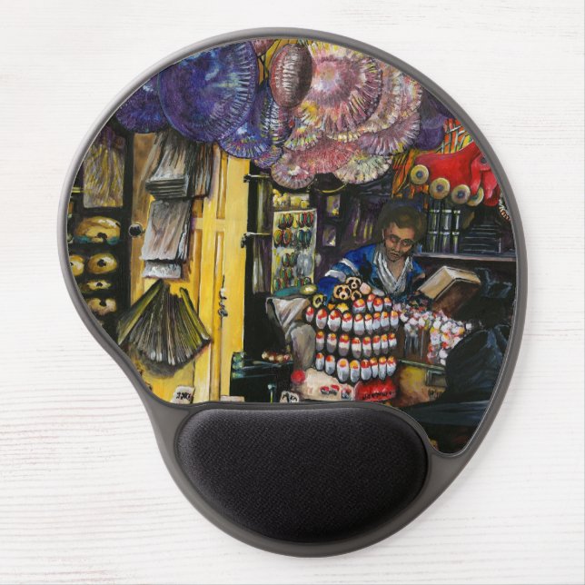 Traditions of Ancient Commerce, Jerusalem Gel Mouse Pad (Front)