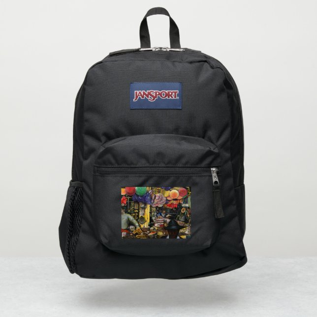 Traditions of Ancient Commerce, Jerusalem JanSport Backpack (Front)