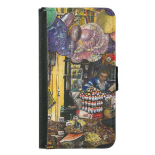 Traditions of Ancient Commerce, Jerusalem Wallet Phone Case For Samsung Galaxy S5