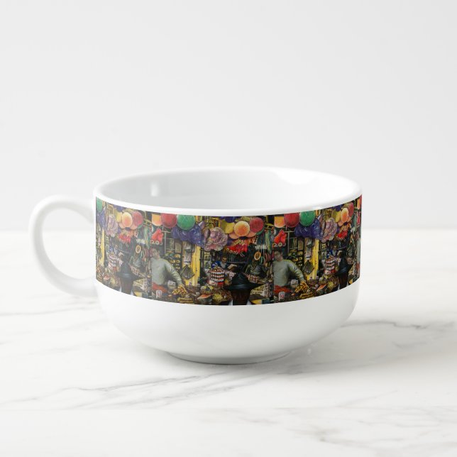 Traditions of Ancient Commerce, Jerusalem Soup Mug (Right)