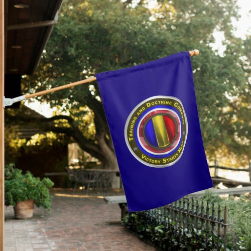 TRADOC Training and Doctrine Command  House Flag