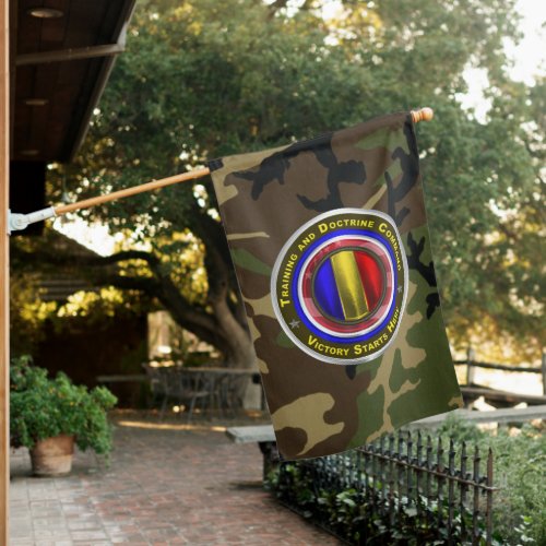 TRADOC Training and Doctrine Command  House Flag