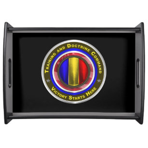 TRADOC Training and Doctrine Command Serving Tray