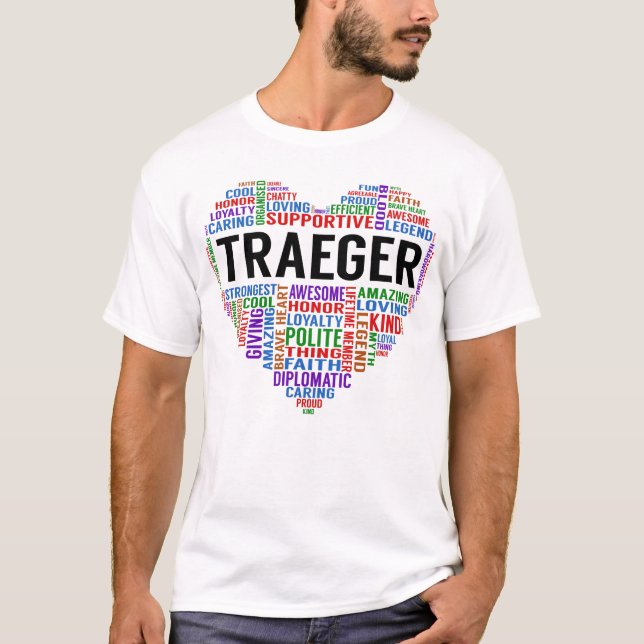 TRAEGER Legend Heart T-Shirt (Front)