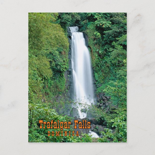Trafalgar falls postcard (Front)