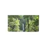Trafalgar Falls Tropical Rainforest Photography Checkbook Cover