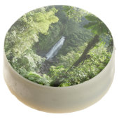 Trafalgar Falls Tropical Rainforest Photography Chocolate Covered Oreo (Angled)