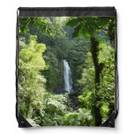 Trafalgar Falls Tropical Rainforest Photography Drawstring Bag