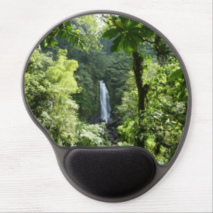 Trafalgar Falls Tropical Rainforest Photography Gel Mouse Pad