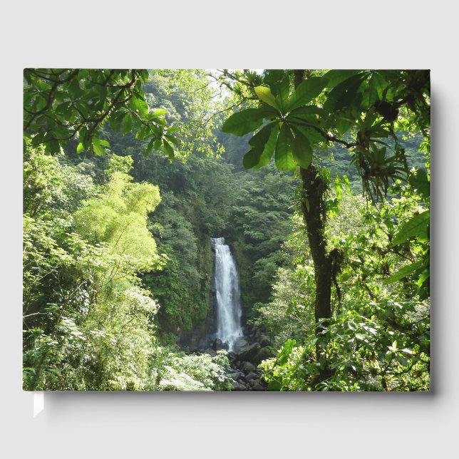Trafalgar Falls Tropical Rainforest Photography Guest Book (Front)