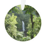 Trafalgar Falls Tropical Rainforest Photography Ornament