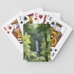 Trafalgar Falls Tropical Rainforest Photography Playing Cards