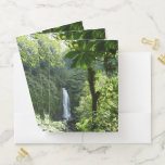 Trafalgar Falls Tropical Rainforest Photography Pocket Folder