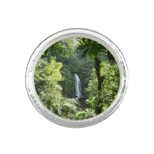 Trafalgar Falls Tropical Rainforest Photography Ring (Front)