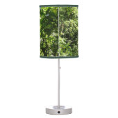 Trafalgar Falls Tropical Rainforest Photography Table Lamp (Back)