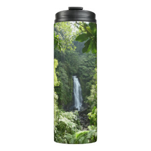 Trafalgar Falls Tropical Rainforest Photography Thermal Tumbler