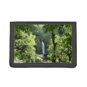Trafalgar Falls Tropical Rainforest Photography Trifold Wallet