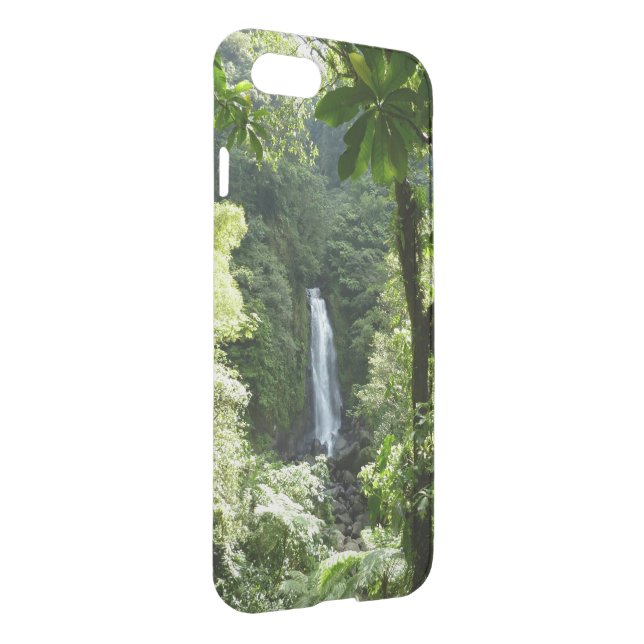 Trafalgar Falls Tropical Rainforest Photography Uncommon iPhone Case (Back/Right)