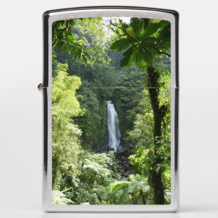 Trafalgar Falls Tropical Rainforest Photography Zippo Lighter