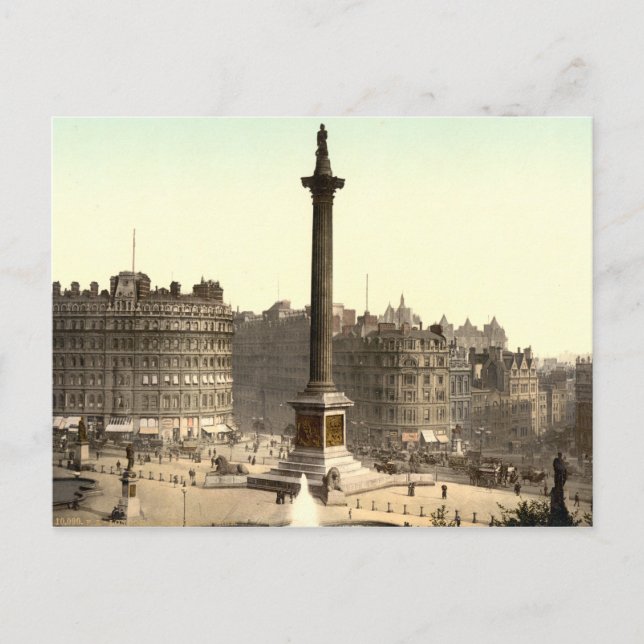Trafalgar Square I, London, England Postcard (Front)