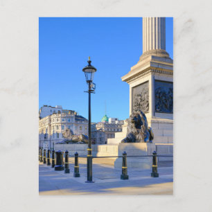 Trafalgar Square, London UK Postcard