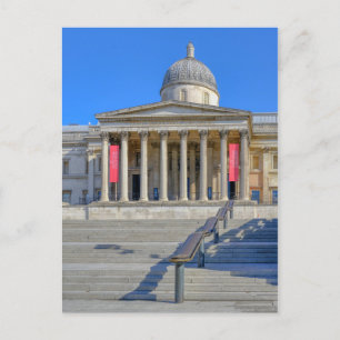 Trafalgar Square, London UK Postcard