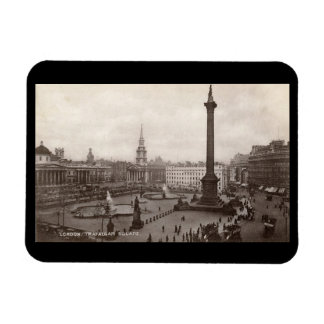 Trafalgar Square, London Vintage Magnet