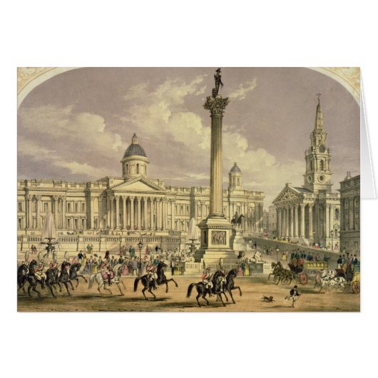 Trafalgar Square, published by Dickinson Cards (Front Horizontal)