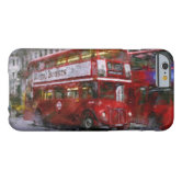 Classic Red London Double-Decker Bus Case-Mate iPhone Case