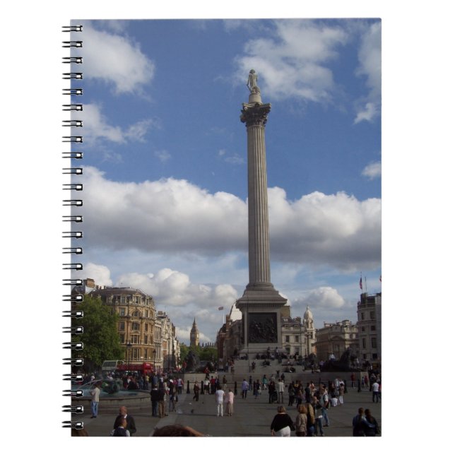 Trafalgar Square Spiral Notebook (Front)