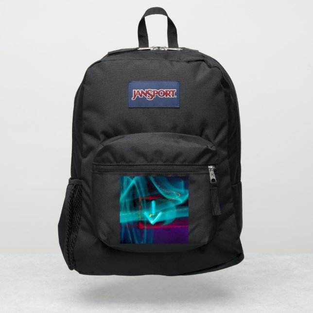 "Traffic Arrow" Jansport Backpack (Front)