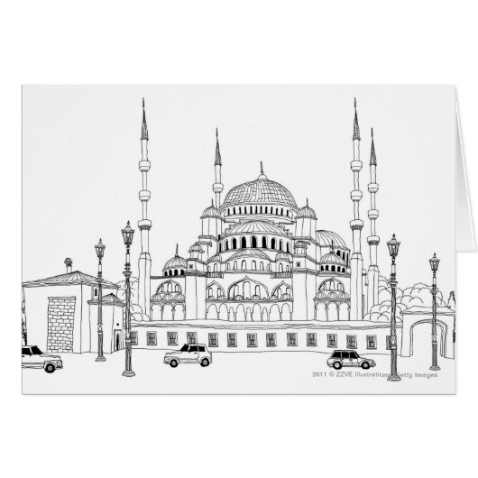 Traffic by mosque cards (Front Horizontal)