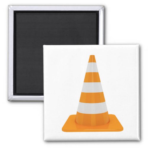 Traffic cone magnet