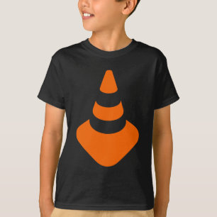 Traffic cone safety pylon Whitch hat marker T-Shirt