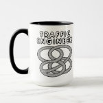 Traffic Engineer Highway Interchange Mug