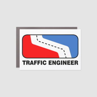 Traffic Engineer League Car Magnet