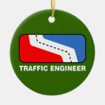 Traffic Engineer League Ceramic Ornament