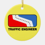 Traffic Engineer League Ceramic Ornament