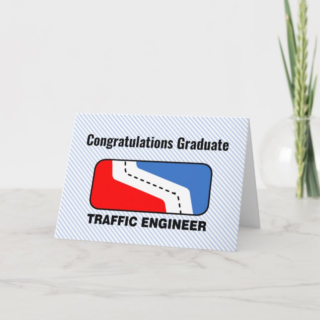 Traffic Engineer League Graduation card (Front)