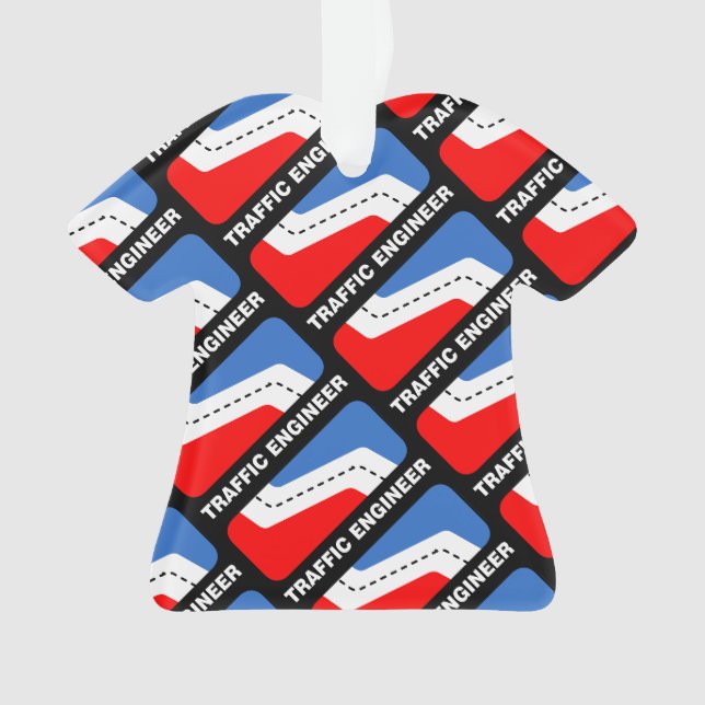 Traffic Engineer League Ornament (Front)