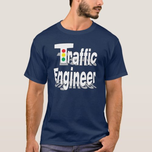 Traffic Engineer Lights T_Shirt
