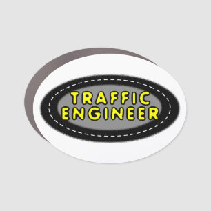Traffic Engineer Oval  Car Magnet