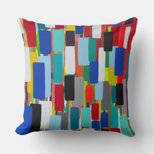 Traffic Jam 20 x 20 Poly Throw Pillow