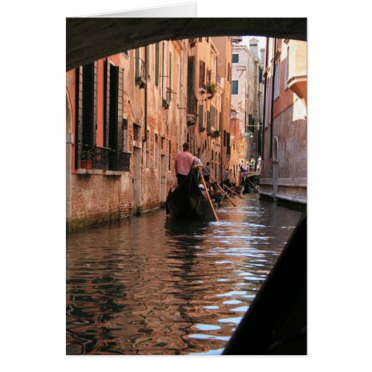 Traffic Jam in Venice Cards (Front)